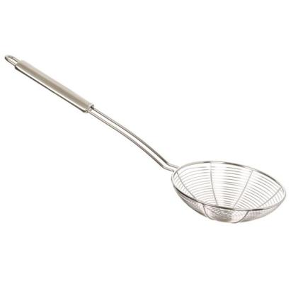 Strecurătoare cu plasă din inox 13 cm, pentru prăjire și scurgerea excesului de ulei