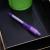 Marker UV cu cerneală invizibilă, LED în capac, vârf fin 1 mm, mov