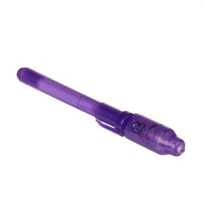 Marker UV cu cerneală invizibilă, LED în capac, vârf fin 1 mm, mov