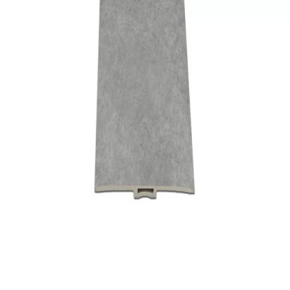 Profil de trecere tip T pentru pardoseală SPC Leziter Harbor gri beton 2400x45x6 mm
