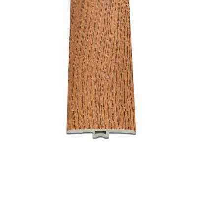 Profil de tranziție în T pentru pardoseală vinil SPC, stejar Kruger, 2400x45x6 mm