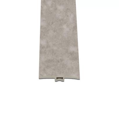 Profil de trecere T pentru pardoseală SPC Leziter Reno gri, efect piatră, 2400x45x6 mm