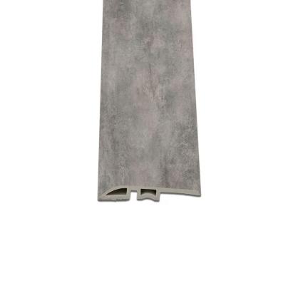 Profil de nivelare pardoseală Leziter SPC Serona, efect piatră gri nisip, 2400x45x8 mm