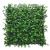 Panou perete verde artificial din plastic tip buxus, 50x50 cm, UV