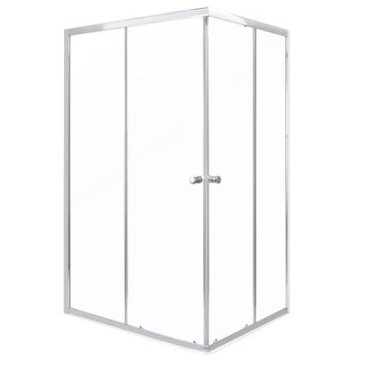 Cabină de duș Kerra OLGA SQ 90x70, uși glisante, fără cadă, sticlă 4 mm
