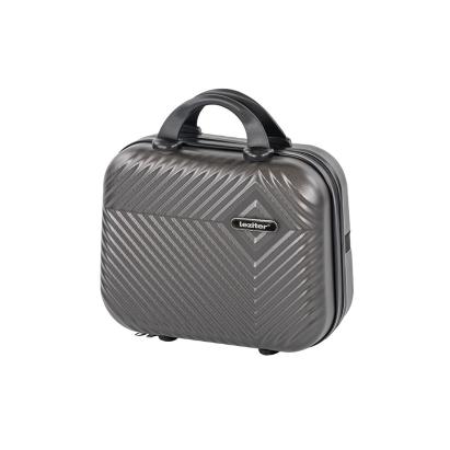 Valiză de mână Leziter TraveLux Pro, ABS rigid, 28×36×16 cm, 11L, gri