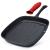 Tigaie grill pătrată din fontă CAST LINE 24,5x24 cm, cu mâner silicon Vilde