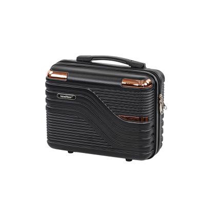 Valiză mică de mână Leziter TraveLux Urban, ABS rigid, 28x36x16 cm, negru