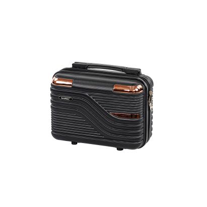 Geantă cosmetice de călătorie Leziter TraveLux Urban, capac dur, 10L, negru