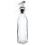Sticlă pentru ulei și oțet 250 ml din sticlă transparentă, cu dozator