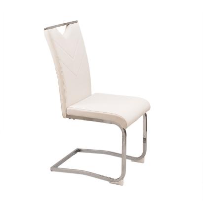 Leziter Scaun de masă Letti, alb