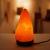 Lampă de sare Himalaya 1–2 kg cu suport din lemn, lumină ambientală caldă