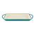 Tavă grill din fontă emailată 33×21,5 cm turcoaz, cu mânere Perfect Home