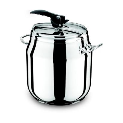 Oală sub presiune din inox 20L, compatibilă cu inducție, Perfect Home