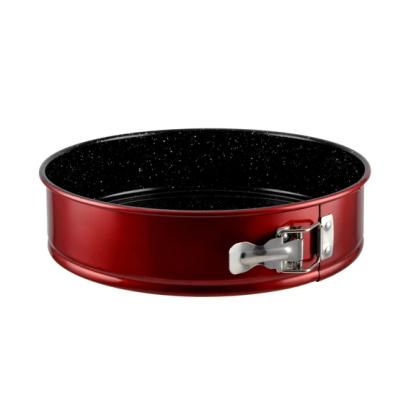 Formă de tort 28 cm cu inel detașabil, antiaderentă, Metal Red Line Perfect Home