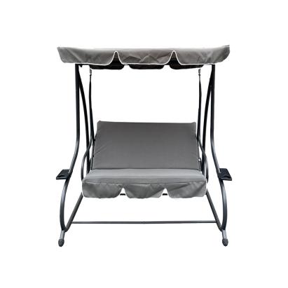 Leziter Bellavista Slim balansoar de grădină tip pat, 3 locuri, gri, 200x110x165 cm