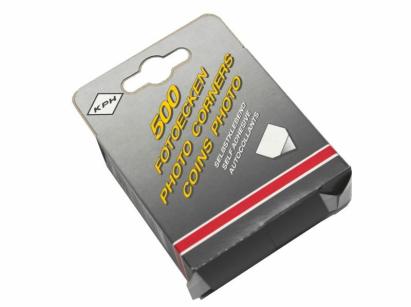 Colțuri adezive transparente pentru fotografii și albume, set 500 bucăți Procart