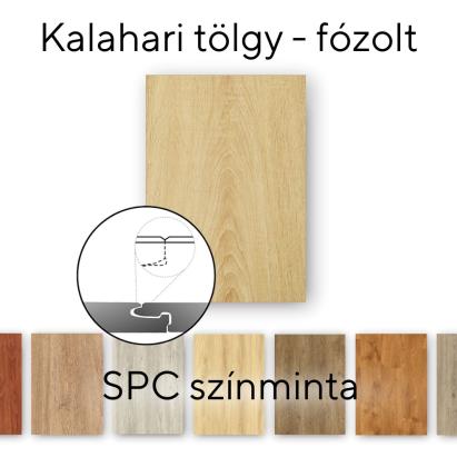 Eșantion parchet vinil SPC Leziter Kalahari Oak, 30×18 cm, efect stejar
