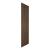 Panou acustic House Nordic din furnir de lemn nuc, 240x60x2,2 cm