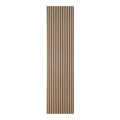 Panou acustic House Nordic din furnir lemn, stejar natural 240x60x2,2 cm