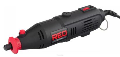 Mini polizor drept Red Technic 350W cu 300 accesorii si ax flexibil, RTSPT0047