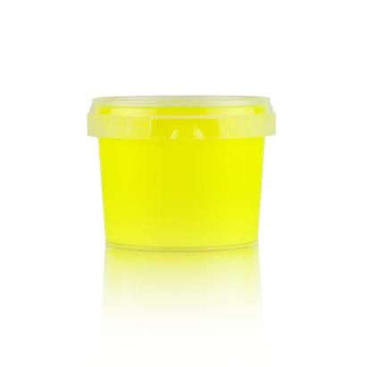 Vopsea UV neon galbenă fluorescentă pe bază de apă, recipient 100 g