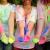Pudră neon UV Holi albastră 100 g pentru petreceri glow, biodegradabilă