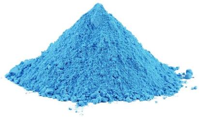 Pudră neon UV Holi albastră 100 g pentru petreceri glow, biodegradabilă