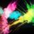 Pudră Holi Neon UV portocaliu 100 g pentru petreceri glow, club și outdoor