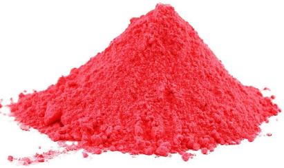 Pudră Holi neon UV roșu, 100 g, biodegradabilă pentru petreceri glow