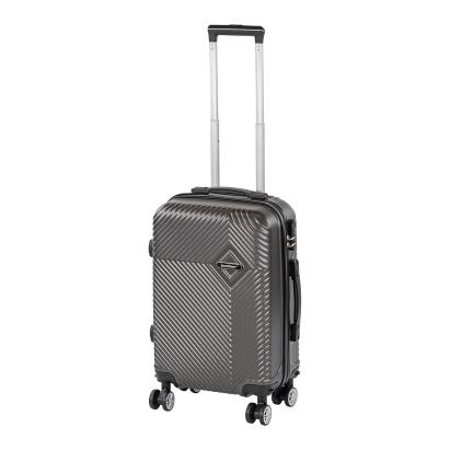 Valiză de cabină Leziter TraveLux Pro 55x40x20 cm, roți detașabile, gri