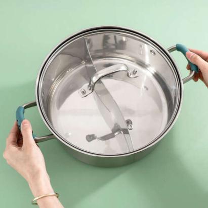 Leziter Pancho set 8 protectii din silicon pentru manere de oale si tigai