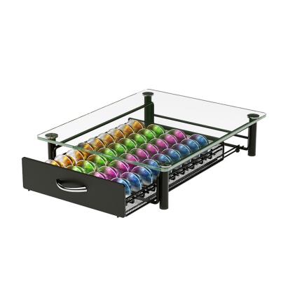 Sertar suport capsule cafea Leziter pentru Nespresso VertuoLine, 40 buc