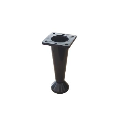 Picior de mobilier reglabil Leziter Boxie 10 cm, plastic negru