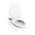 Vas WC suspendat Leziter Roya din ceramica alba, cu capac soft-close si scaun