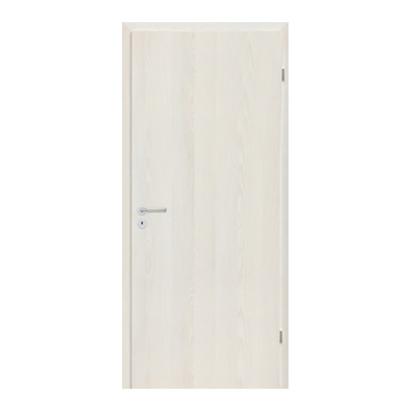 Blat ușă interior Leziter 3D Frasin alb 90x210, dreapta, cu încuietoare BB