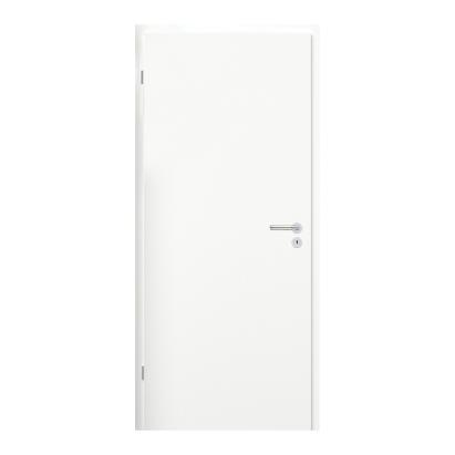 Blat de ușă interior decorativ alb Leziter 100 cm, deschidere stânga, BB