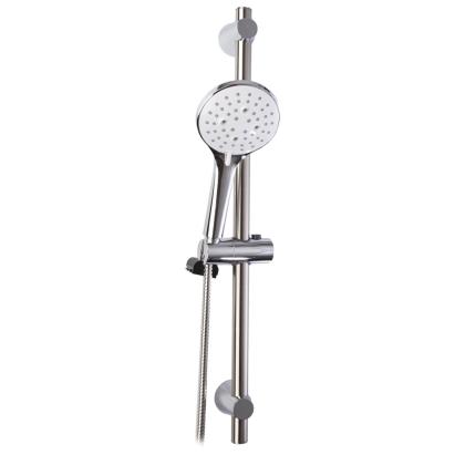 Set de duș Kerra Greta cu bară inox 70 cm, para 3 jeturi și furtun 150 cm