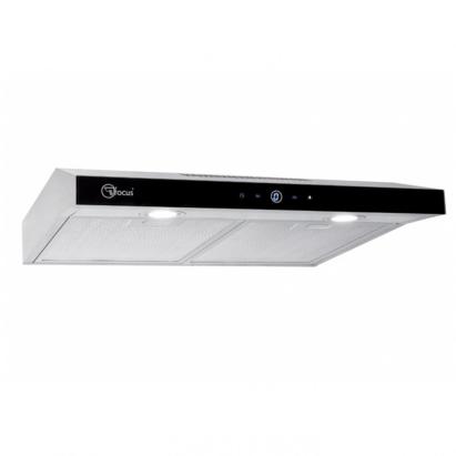 Hotă de bucătărie incorporabilă Focus MODO 50 Inox, 50 cm, 80W, control tactil