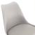 Set 8 scaune dining Leziter Silla, gri, cu picioare din lemn de fag