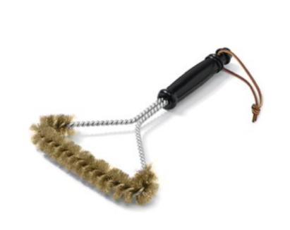 Perie de curățare pentru grătar Mirpol AE458 din sârmă de cupru, 30 cm