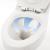 Vas WC monobloc Leziter Coral, ceramică albă, evacuare inferioară, soft-close