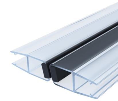 Garnitură magnetică Kerra UMAG-5 pentru uși glisante de duș, sticlă 5 mm