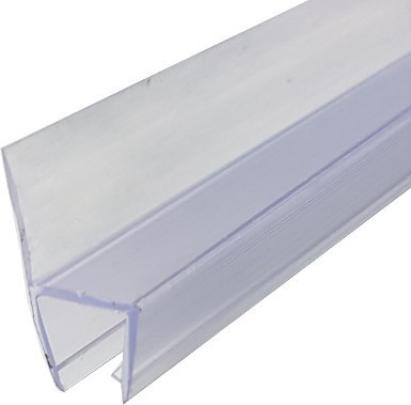 Profil etanșare tip H Kerra, 2 m, pentru uși de duș din sticlă 6–8 mm