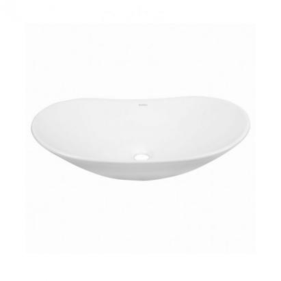 Lavoar ceramic Kerra KR-781 62x36 cm, design modern pentru baie
