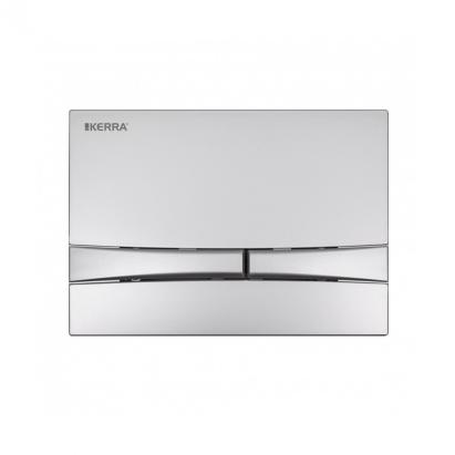 Placă de acționare WC Kerra Adriatic cromată, dublă comandă, K-50 Slim
