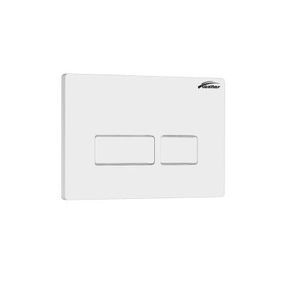 Placă de acționare WC Leziter Roya 021, albă, ABS, 246 x 165 mm