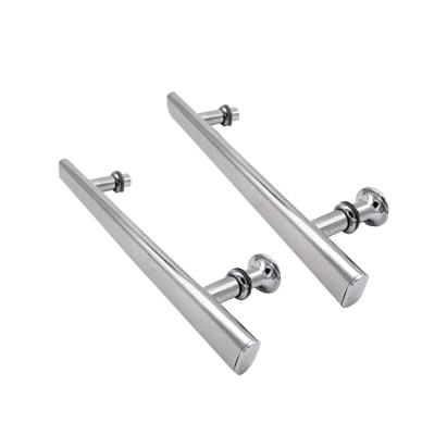 Set mânere cromate pentru cabină de duș Leziter Spirit, ABS, 2 bucăți/pachet