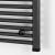 Leziter Radiator uscător de prosoape drept 1000x600 mm negru