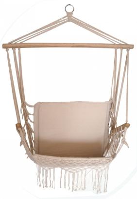 Hamac tip scaun Mirpol Brasil Exclusiv din bumbac, 100x60 cm